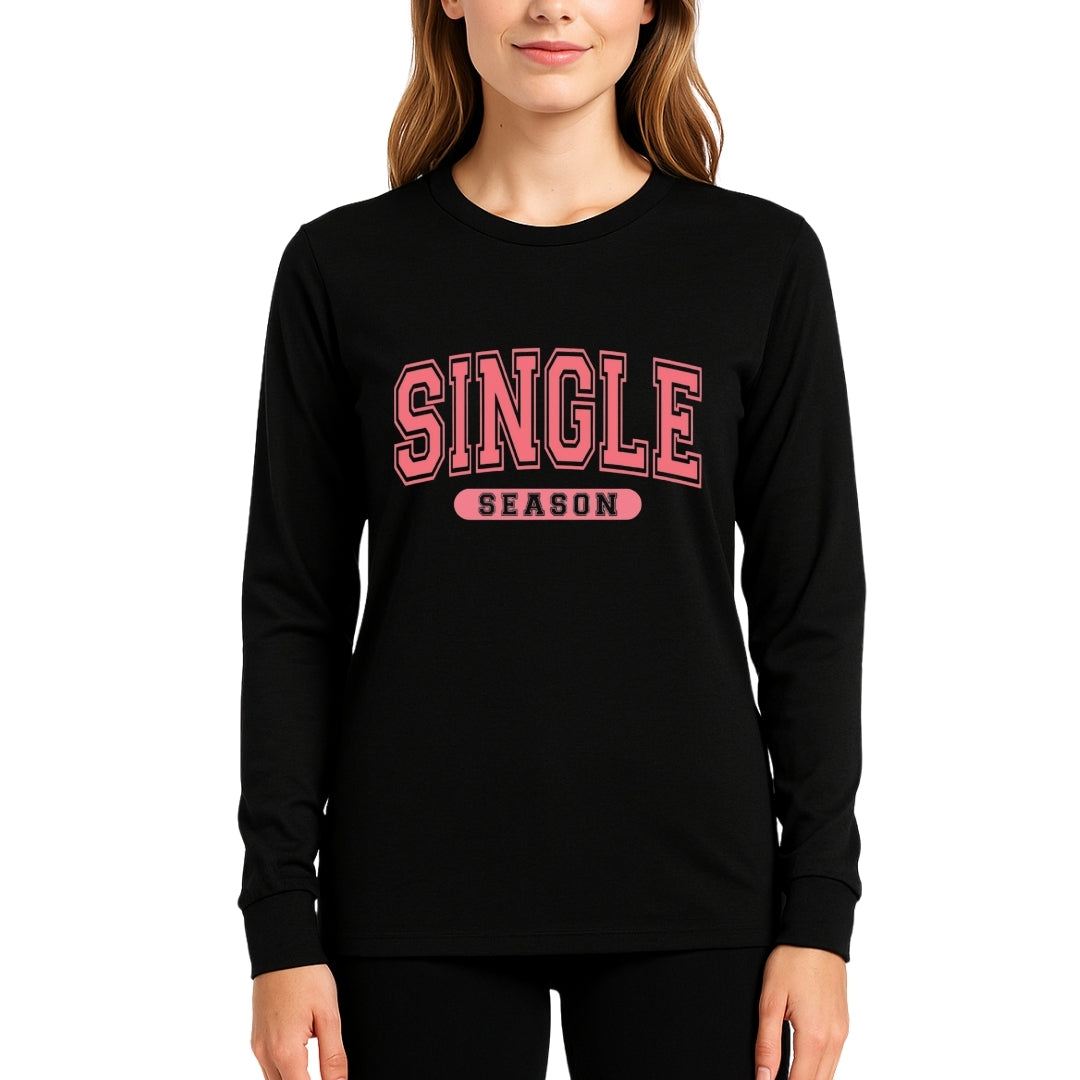 Single Season Sweatshirt & Tee – Valentine’s Day Single Era Outfit