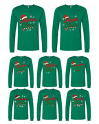 Holiday Long Sleeves- Family Claus Christmas Apparel Collection – Matching Holiday Outfits for the Whole Family