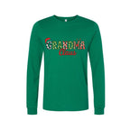 Holiday Long Sleeves- Grandma Claus Christmas Apparel – Fun Holiday Outfit for Festive Grandmas