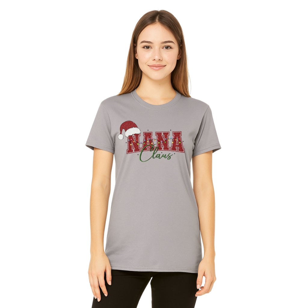 Holiday Shirt - Nana Claus Christmas Apparel – Festive Holiday Outfit for Proud Nanas