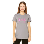 Holiday Shirt - Merry & Bright Pink Christmas Graphic