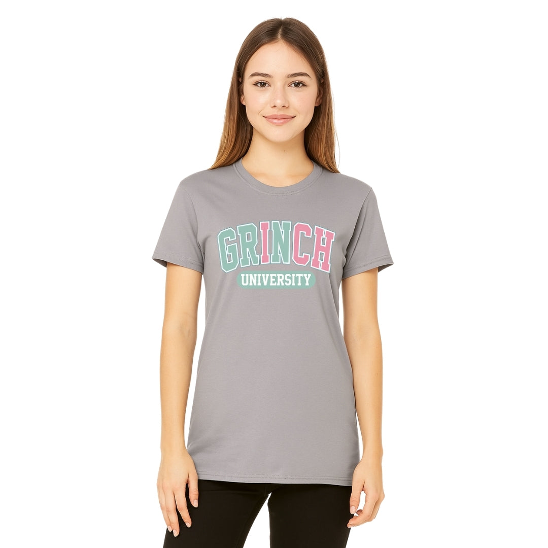 Holiday Shirt -Grinch University Graphic