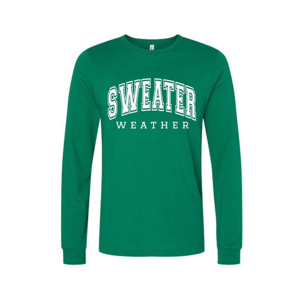 Minimalist Holiday Long Sleeves-  Sweater Weather