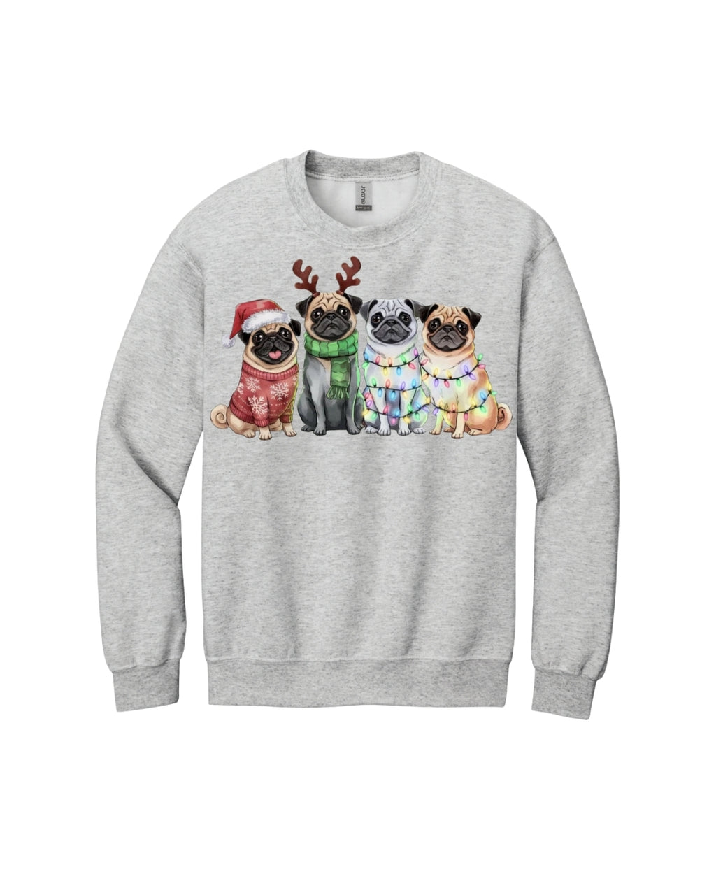 Festive Pug Christmas Apparel – Cute Holiday Dog Lover Gift
