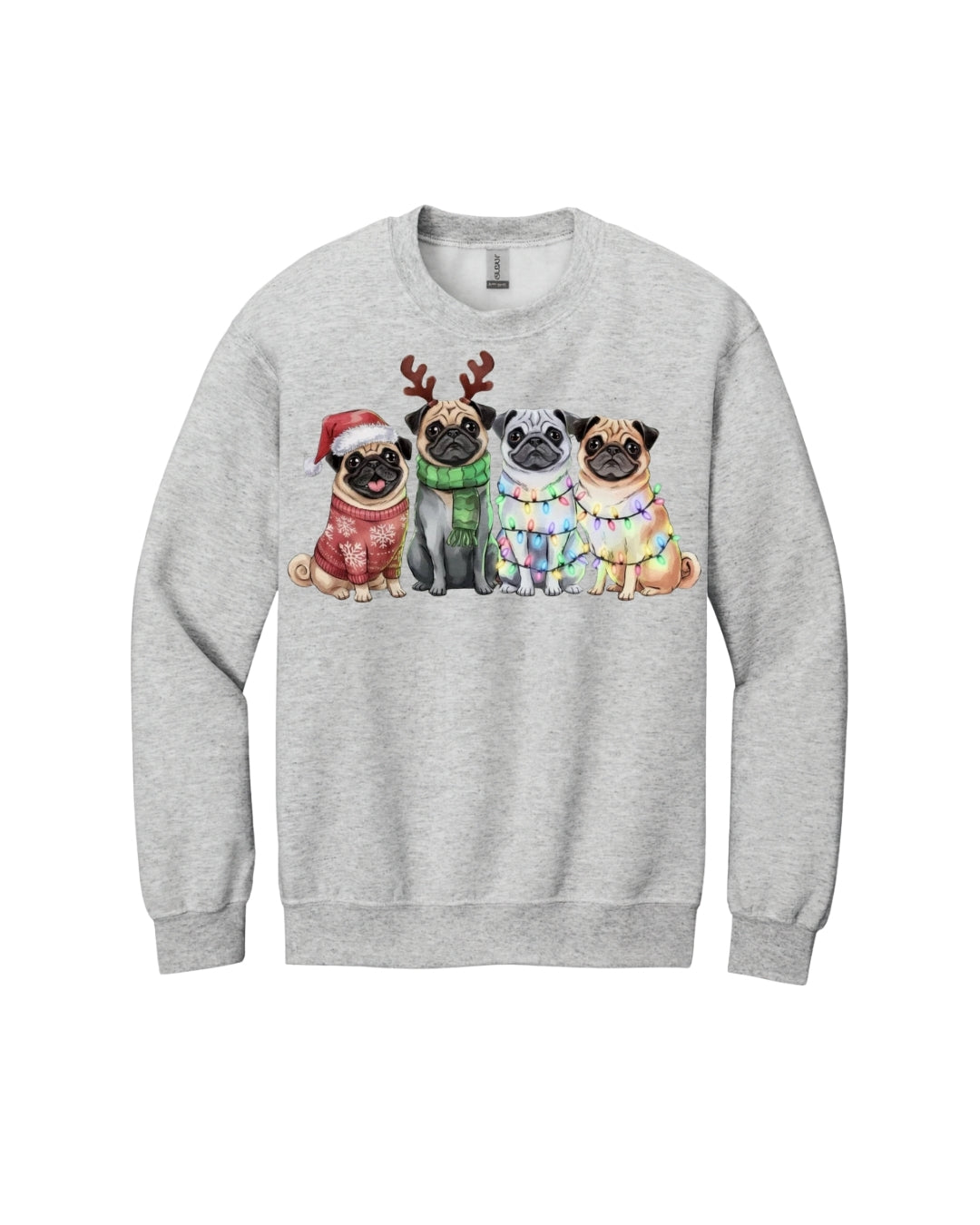 Festive Pug Christmas Apparel – Cute Holiday Dog Lover Gift