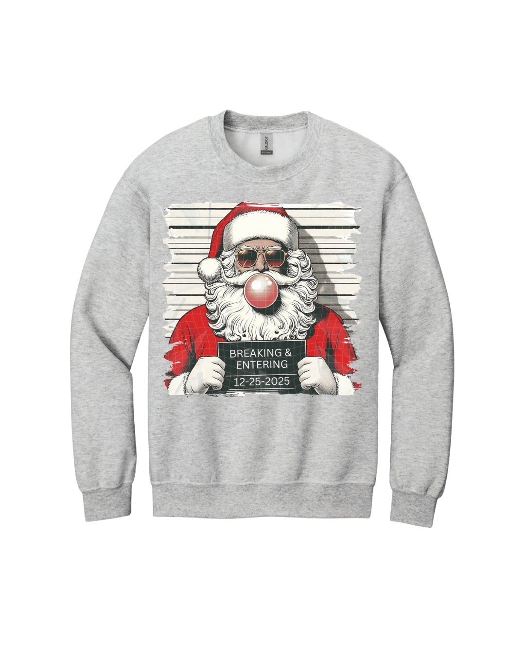 “Santa’s Christmas Mugshot Design”
