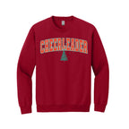 Holiday Crewneck Sweatshirt-Festive “Cheerleader” Christmas Apparel – Perfect Holiday Spirit Wear for Cheer Teams