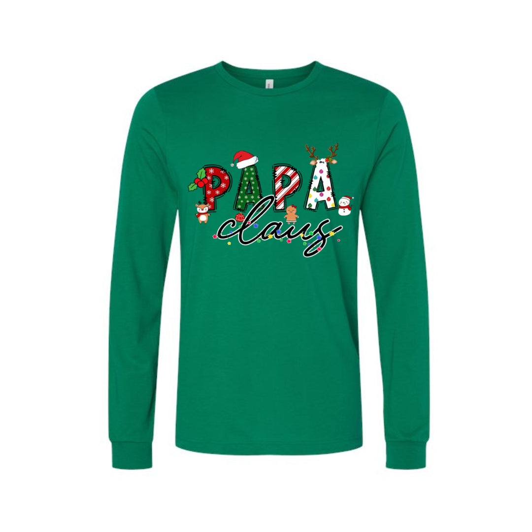 Holiday Long Sleeves--Daddy Claus Christmas Apparel – Festive Holiday Outfit for Dads Who Love Christmas (Copy)