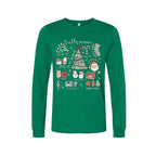 Holiday Long Sleeves- ‘Tis the Season’ Christmas Icons