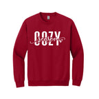 Holiday Crewneck Sweatshirt– Cozy Season Script Design