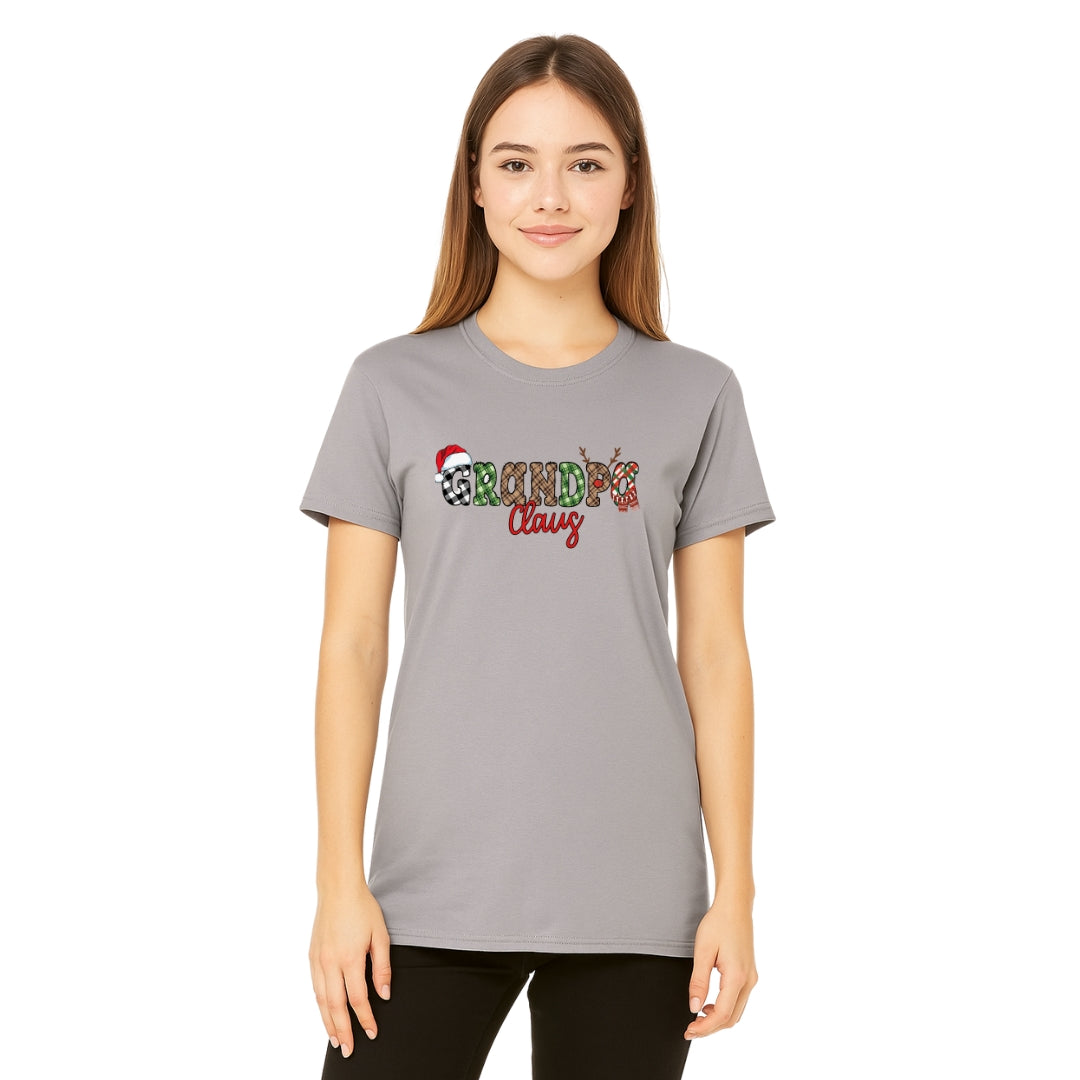 Holiday Shirt - Grandpa Claus Christmas Apparel – Fun & Festive Holiday Outfit for Grandpas