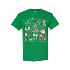 Holiday Shirt - ‘Tis the Season’ Christmas Icons