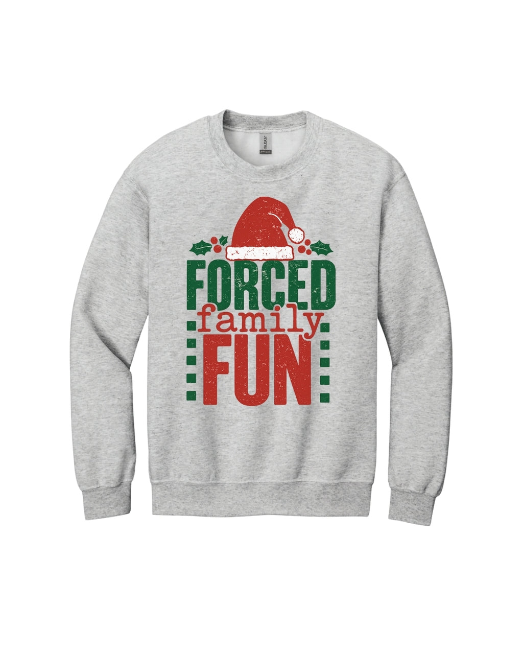 “Holiday Forced Family Fun Festive Humor Design”