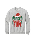 “Holiday Forced Family Fun Festive Humor Design”