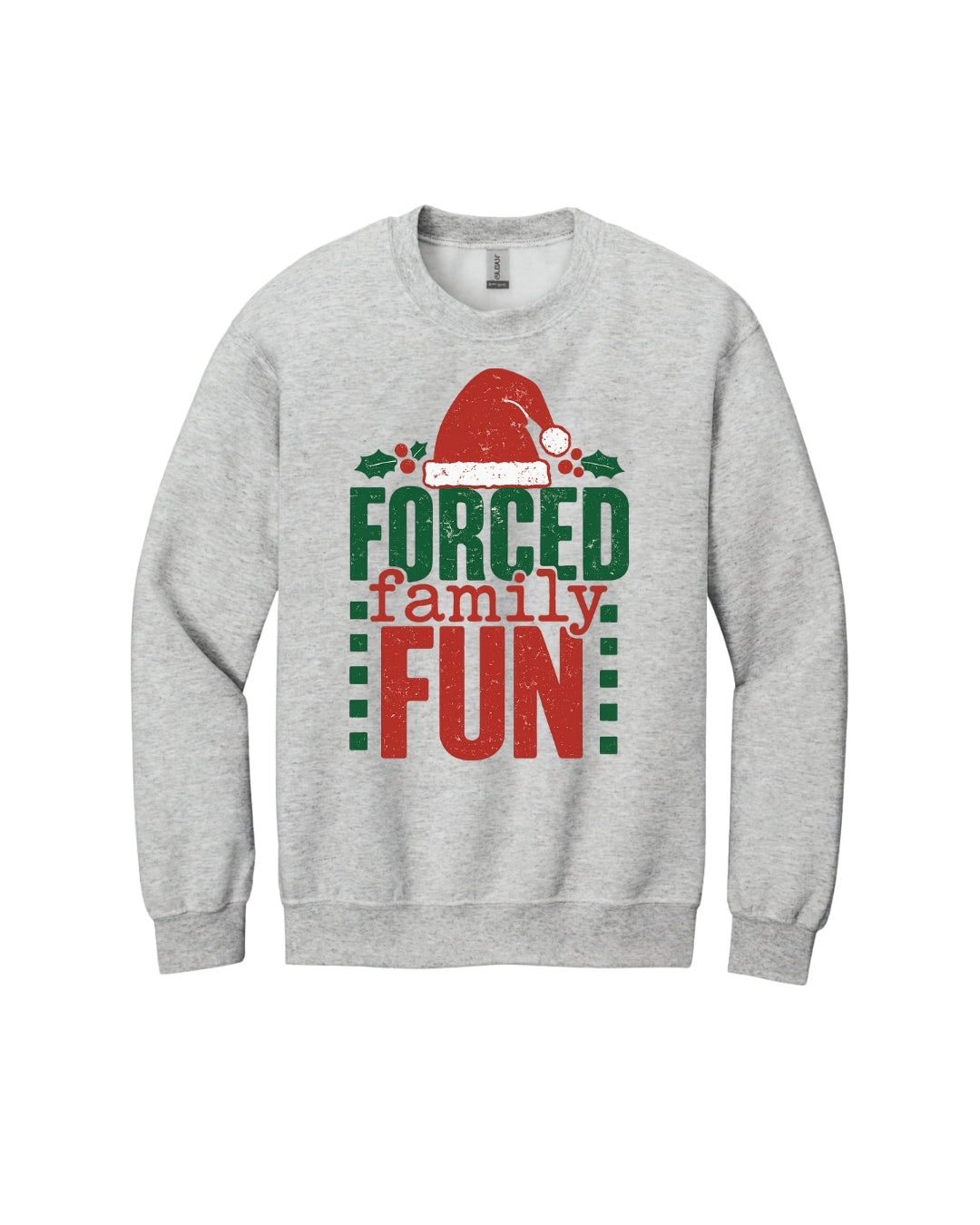 “Holiday Forced Family Fun Festive Humor Design”
