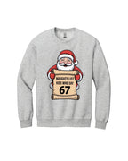 “Santa’s Naughty List Number”