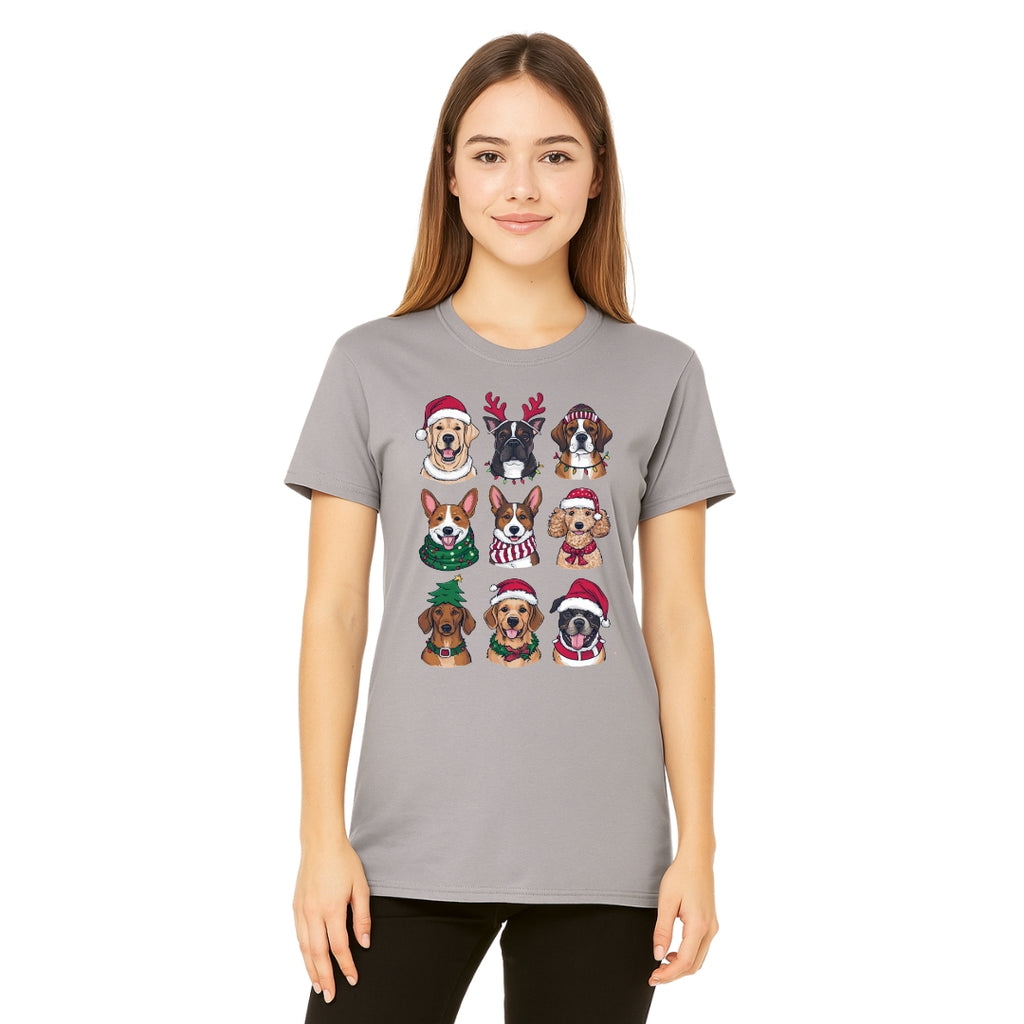 Merry & Furry Tees: Festive Christmas Dog Apparel – Cute Holiday Dog Lover Design