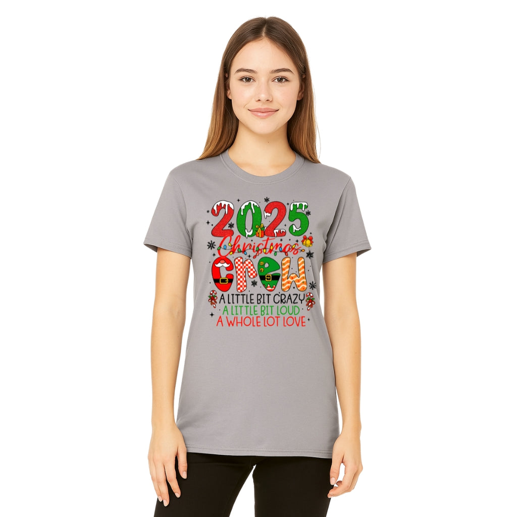 Holiday Shirt - “2025 Christmas Crew” Holiday Design