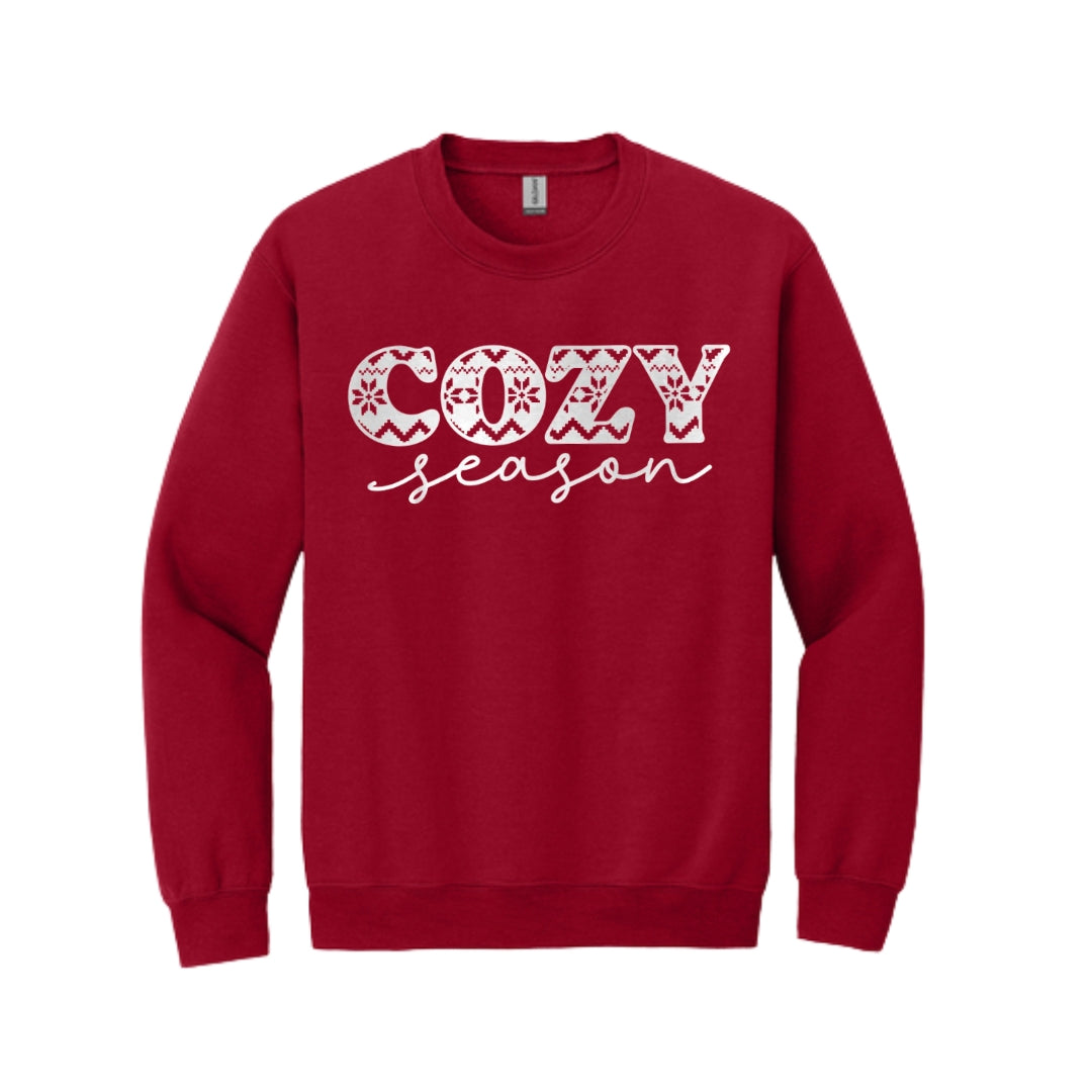 Holiday Crewneck Sweatshirt-Cozy Season