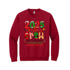 Holiday Crewneck Sweatshirt- “2025 Christmas Crew” Holiday Design