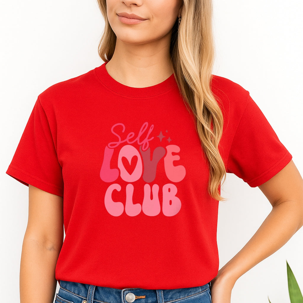 Self Love Club Sweatshirt & Tee – Valentine’s Day Self-Care Outfit