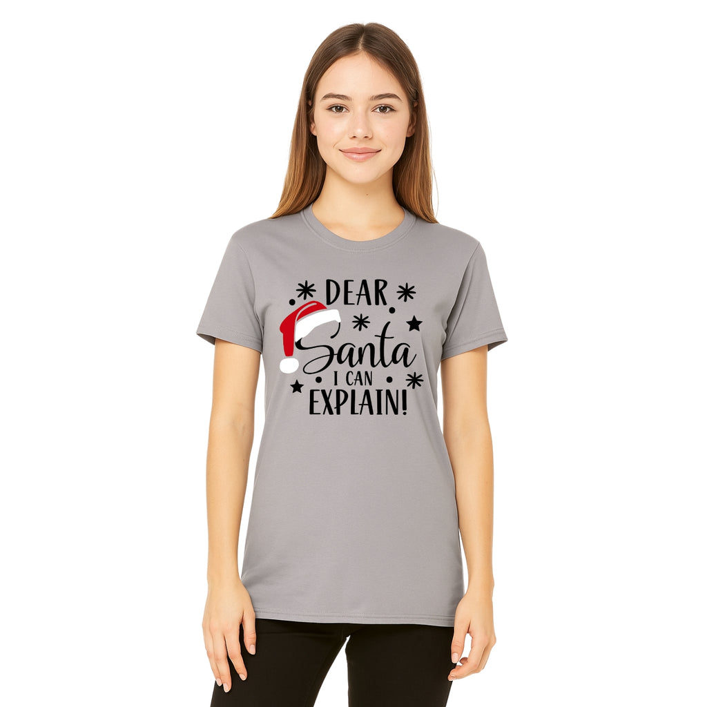 FUNNY HOLIDAY SHIRT: Dear Santa, I Can Explain!