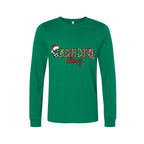 Holiday Long Sleeves- Grandpa Claus Christmas Apparel – Fun & Festive Holiday Outfit for Grandpas