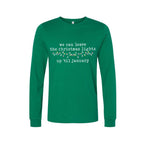 Minimalist Holiday Long Sleeves-We can leave the Christmas lights up ’til January