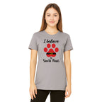 Merry & Furry Tees: I Believe in Santa Paws – Cute Christmas Dog Lover Gift