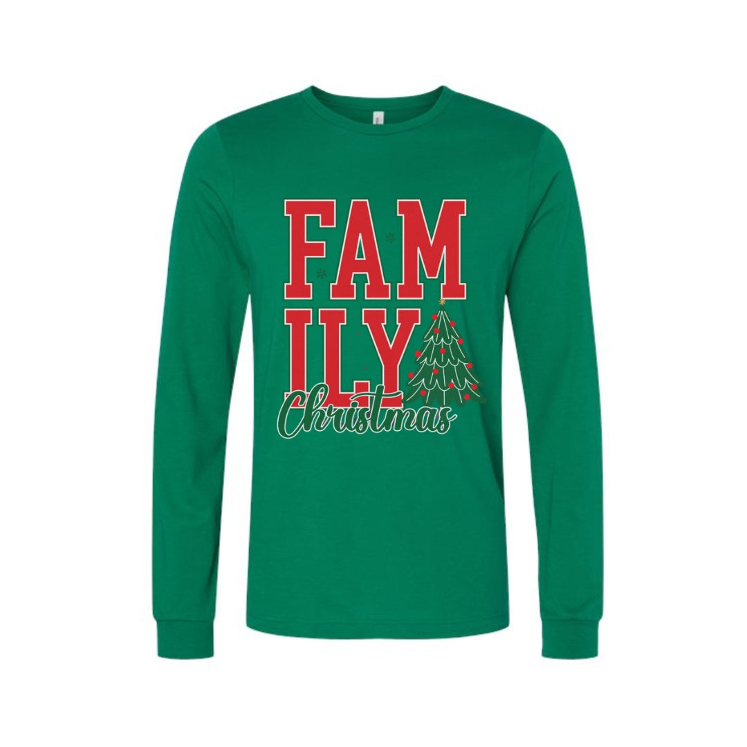 Holiday Long Sleeves-FamILY Christmas