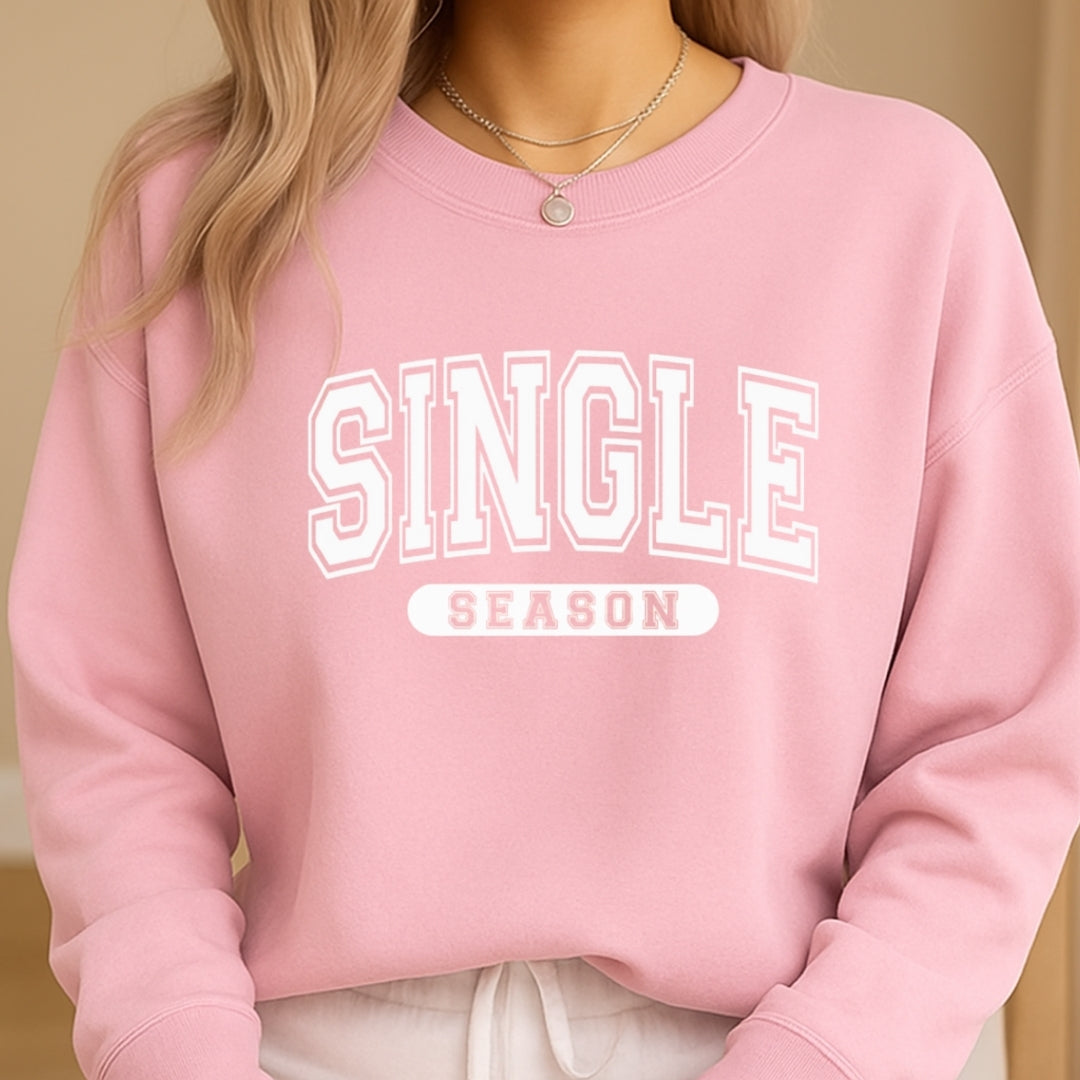 Single Season Sweatshirt & Tee – Valentine’s Day Single Era Outfit