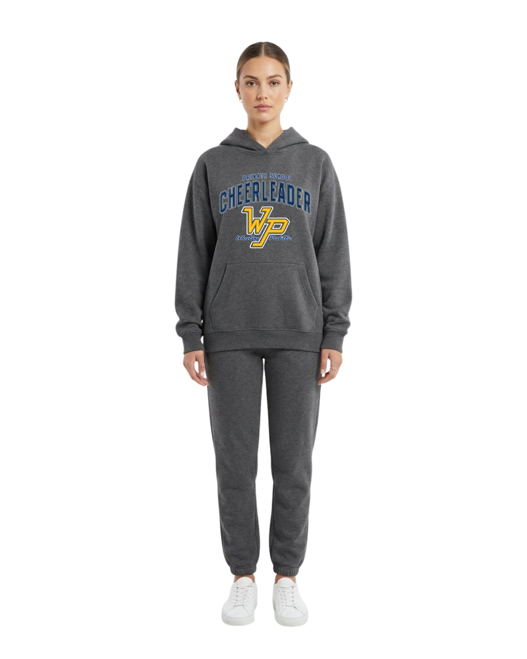 Wesley Padilla Hoodie + Jogger Set - Private Cheer (Collegiate-Style)
