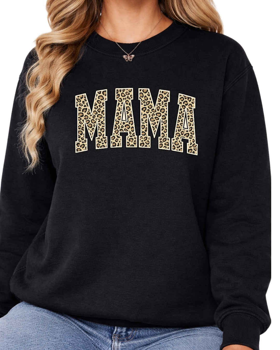 Leopard Mama Shirt – Trendy Bold Mom Graphic Tee