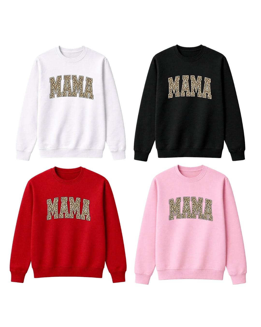 Leopard Mama Shirt – Trendy Bold Mom Graphic Tee