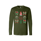 Holiday Long Sleeves- Santa’s Favorite Cheerleader Christmas Apparel – Festive Holiday Outfit for Cheerleaders