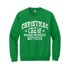 Holiday Crewneck Sweatshirt-“Merry Christmas” Bold Letter Design