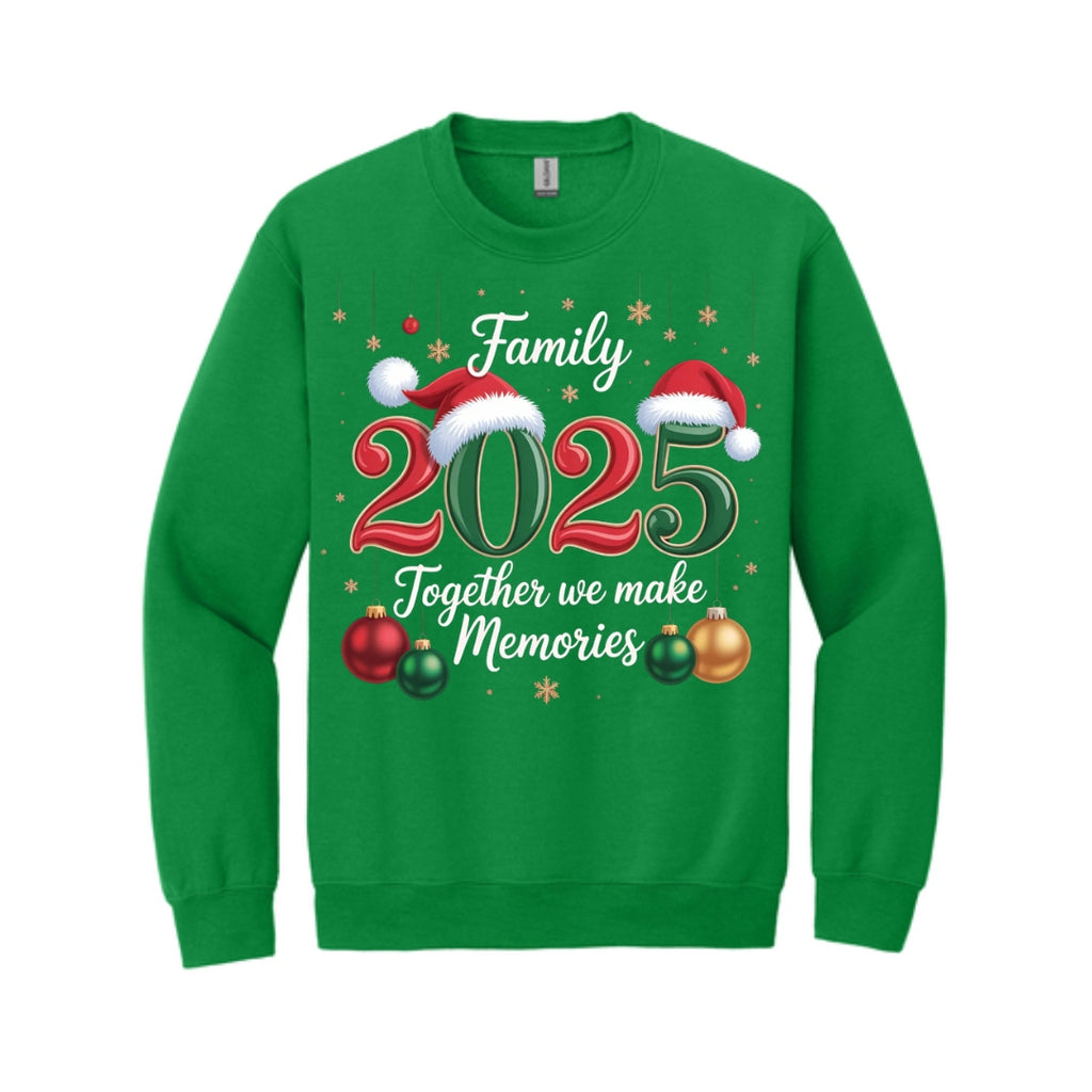 Holiday Crewneck Sweatshirt-Too Hot for Ugly Sweater” Holiday Graphic (Copy)