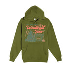 HOLIDAY HOODIE-It’s the Most Wonderful Time Christmas Graphic