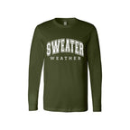 Minimalist Holiday Long Sleeves-  Sweater Weather