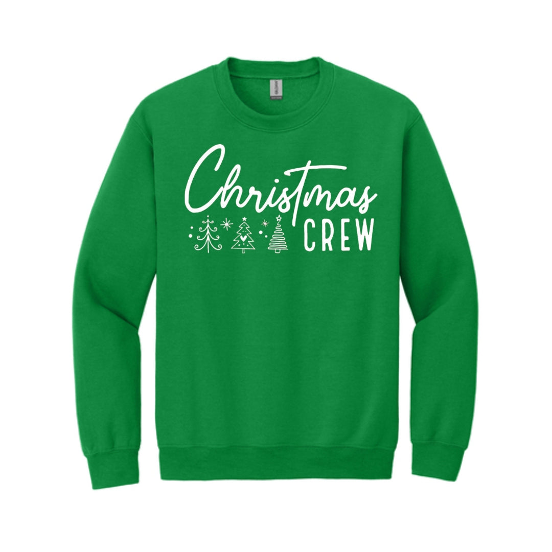 Holiday Crewneck Sweatshirt-Christmas Crew
