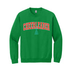 Holiday Crewneck Sweatshirt-Festive “Cheerleader” Christmas Apparel – Perfect Holiday Spirit Wear for Cheer Teams