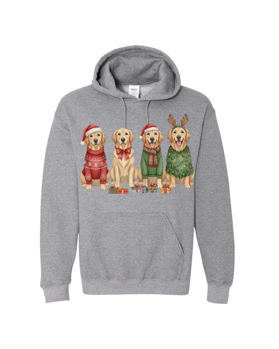 Golden Retriever Christmas Dogs Design – Festive Holiday Dog Lover Gift