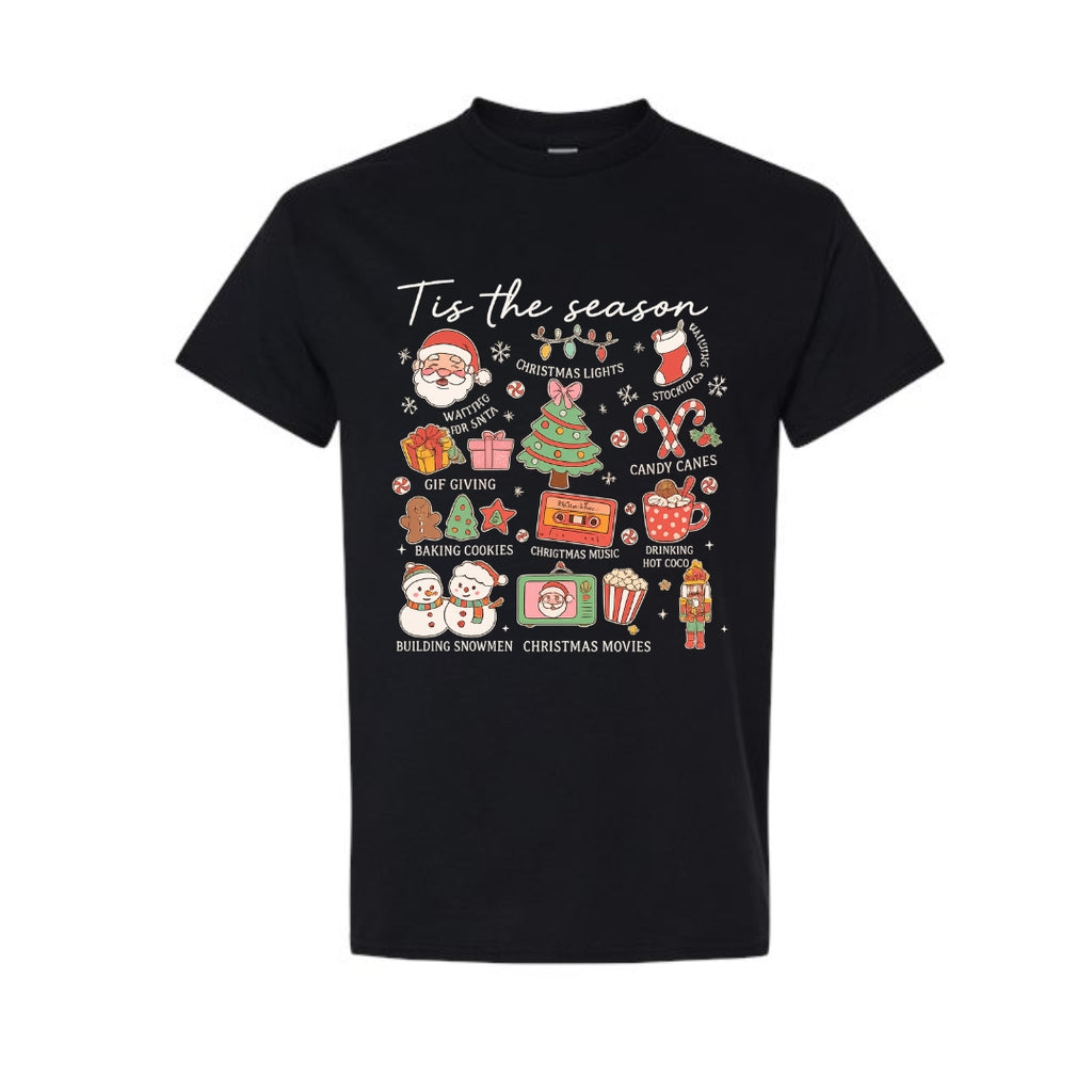 Holiday Shirt - ‘Tis the Season’ Christmas Icons