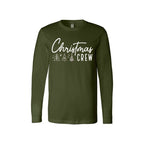 Minimalist Holiday Long Sleeves-Christmas Crew