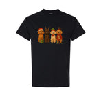 Merry & Furry Tees: Christmas Doodle Dog Squad Design – Festive Holiday Dog Lover Gift