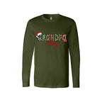 Holiday Long Sleeves- Grandpa Claus Christmas Apparel – Fun & Festive Holiday Outfit for Grandpas
