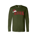 Holiday Long Sleeves- Nana Claus Christmas Apparel – Festive Holiday Outfit for Proud Nanas