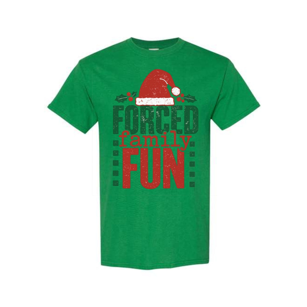 “Holiday Forced Family Fun Festive Humor Design”