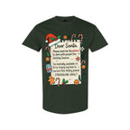 FUNNY HOLIDAY SHIRT: “Dear Santa: Struggling Adult Holiday Survival Design”