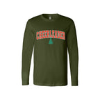 Holiday Long Sleeves- Festive “Cheerleader” Christmas Apparel – Perfect Holiday Spirit Wear for Cheer Teams